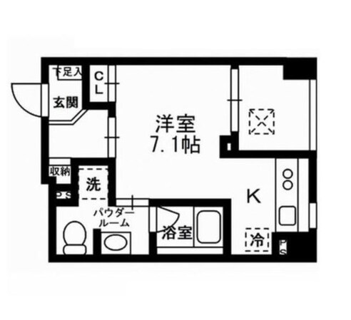 レジディア東日本橋の物件間取画像
